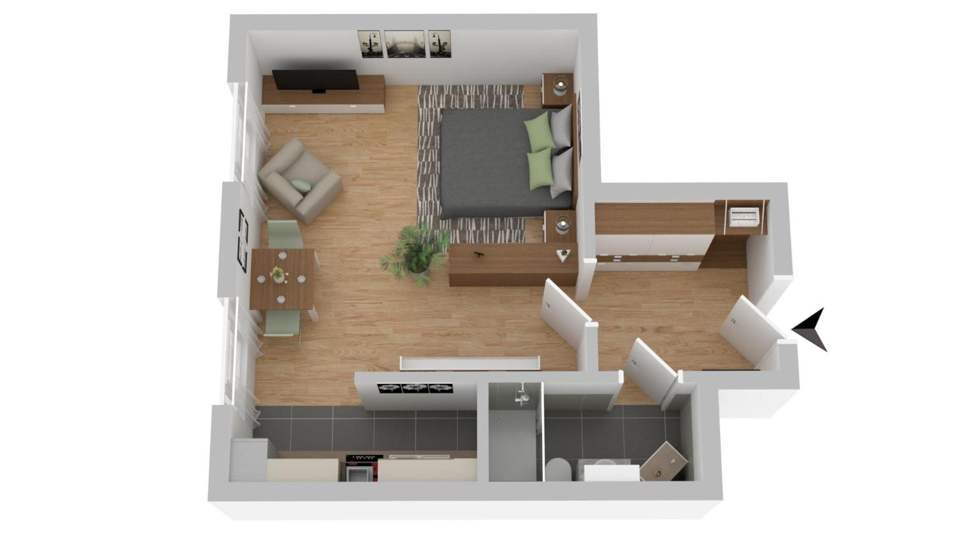 Business-Apartment Rathausstrasse - 34Qm Privatssphaere Bargteheide Zewnętrze zdjęcie